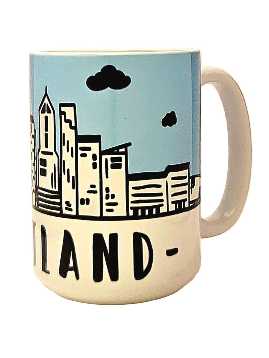 Portland Souvenir Mug - 15oz Ceramic Travel Keepsake - Coffee Quips Custom Drinkware