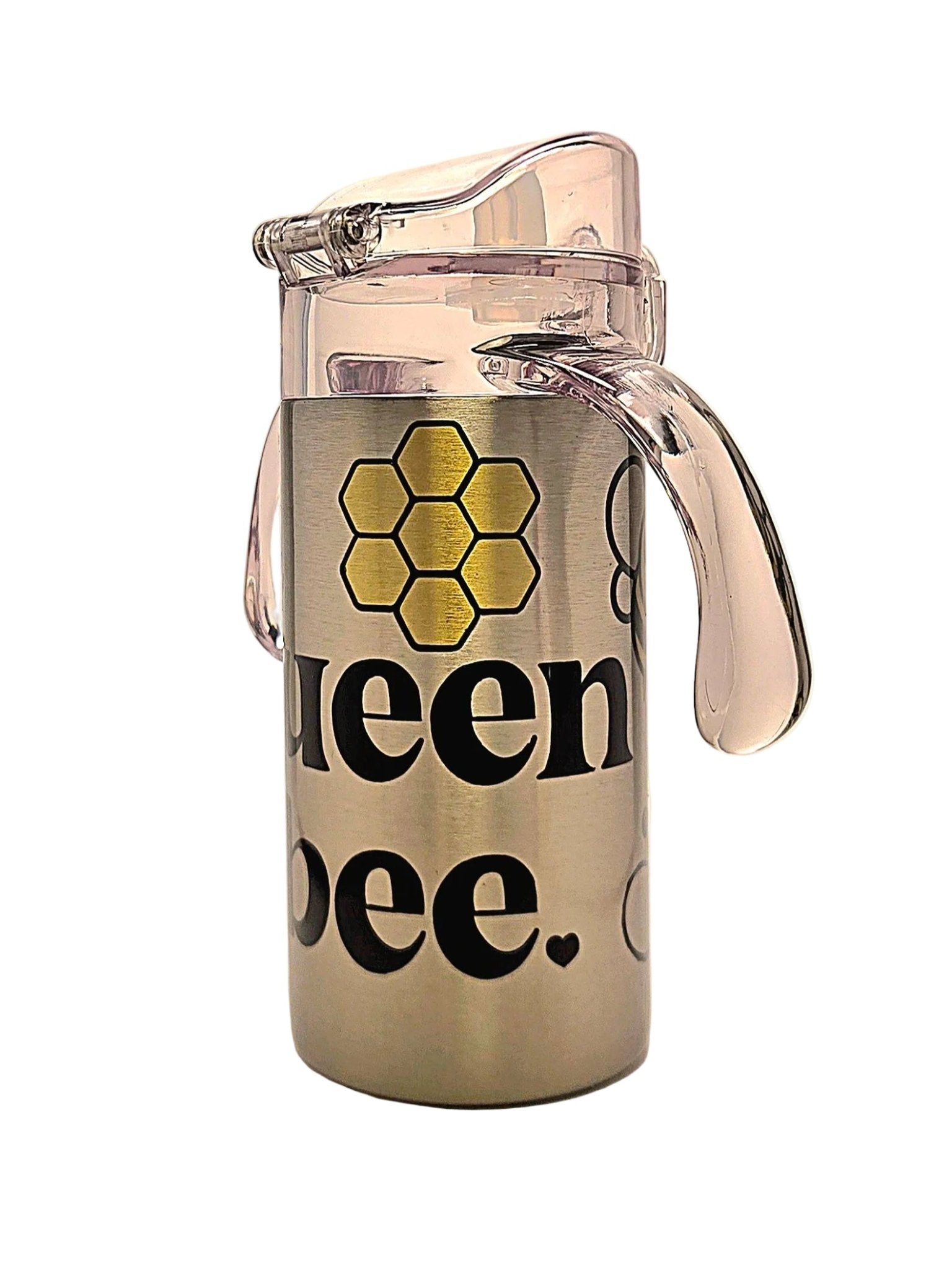 Queen Bee Grow With Me little queen 12oz Stainless Tumbler BPA free dual lid - Coffee Quips Custom Drinkware
