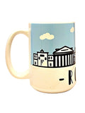 Rome Souvenir Mug - 15oz Ceramic Travel Keepsake - Coffee Quips Custom Drinkware