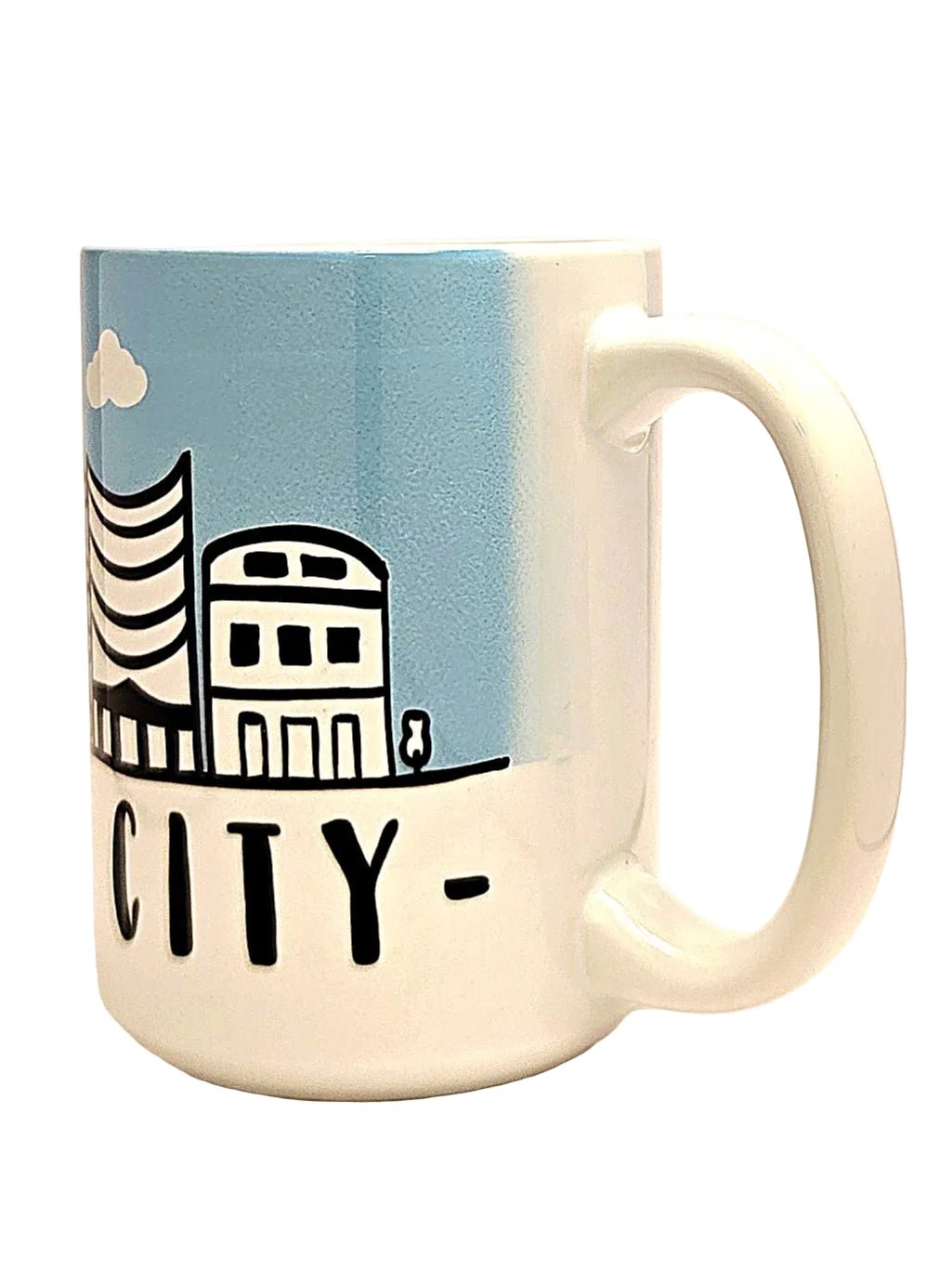 Salt Lake City Souvenir 15oz Ceramic Coffee Mug - Coffee Quips Custom Drinkware