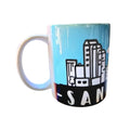 San Antonio Skyline Coffee Mug: Crafted Ceramic Souvenir - Coffee Quips Custom Drinkware