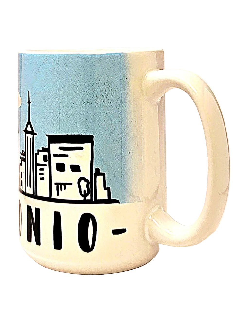 San Antonio Souvenir Mug - 15oz Ceramic Skyline Travel Keepsake - Coffee Quips Custom Drinkware