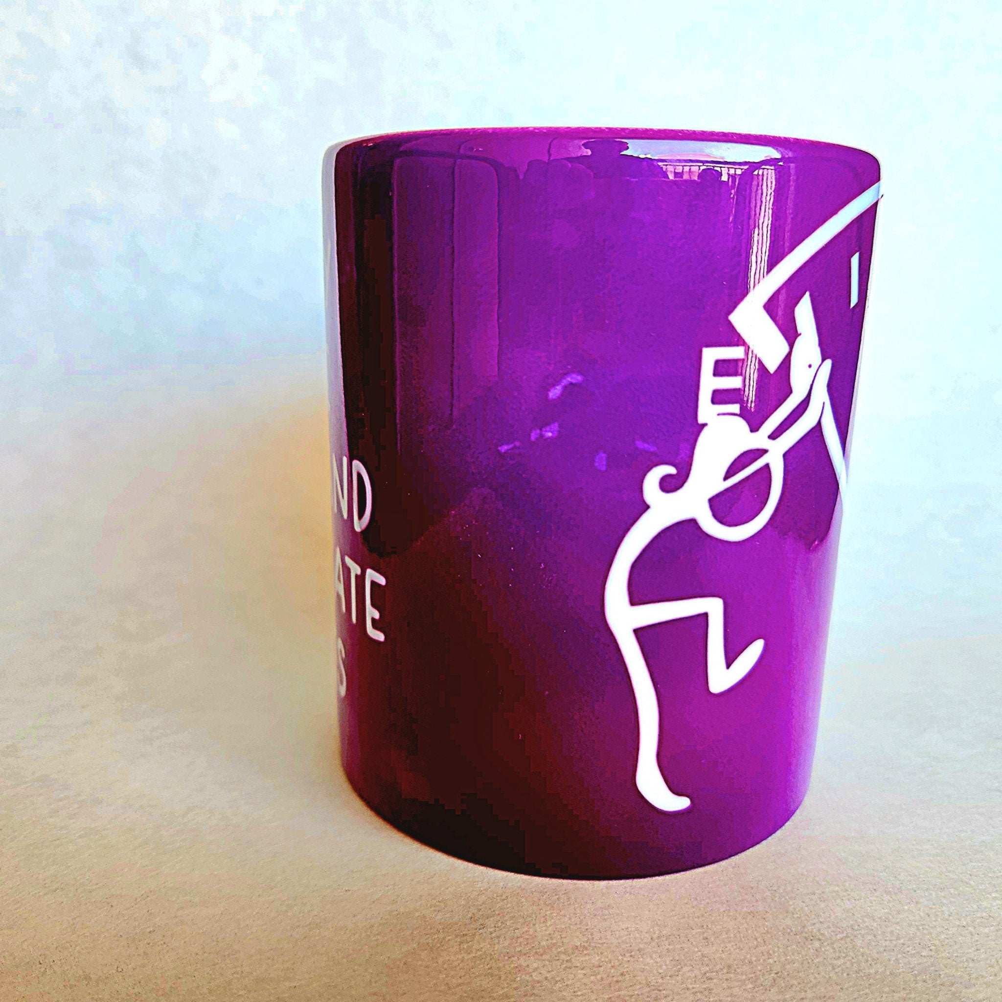 Sarcastic Coffee Mug: Fuelled by Caffeine & Inappropriate Thoughts - Coffee Quips Custom Drinkware