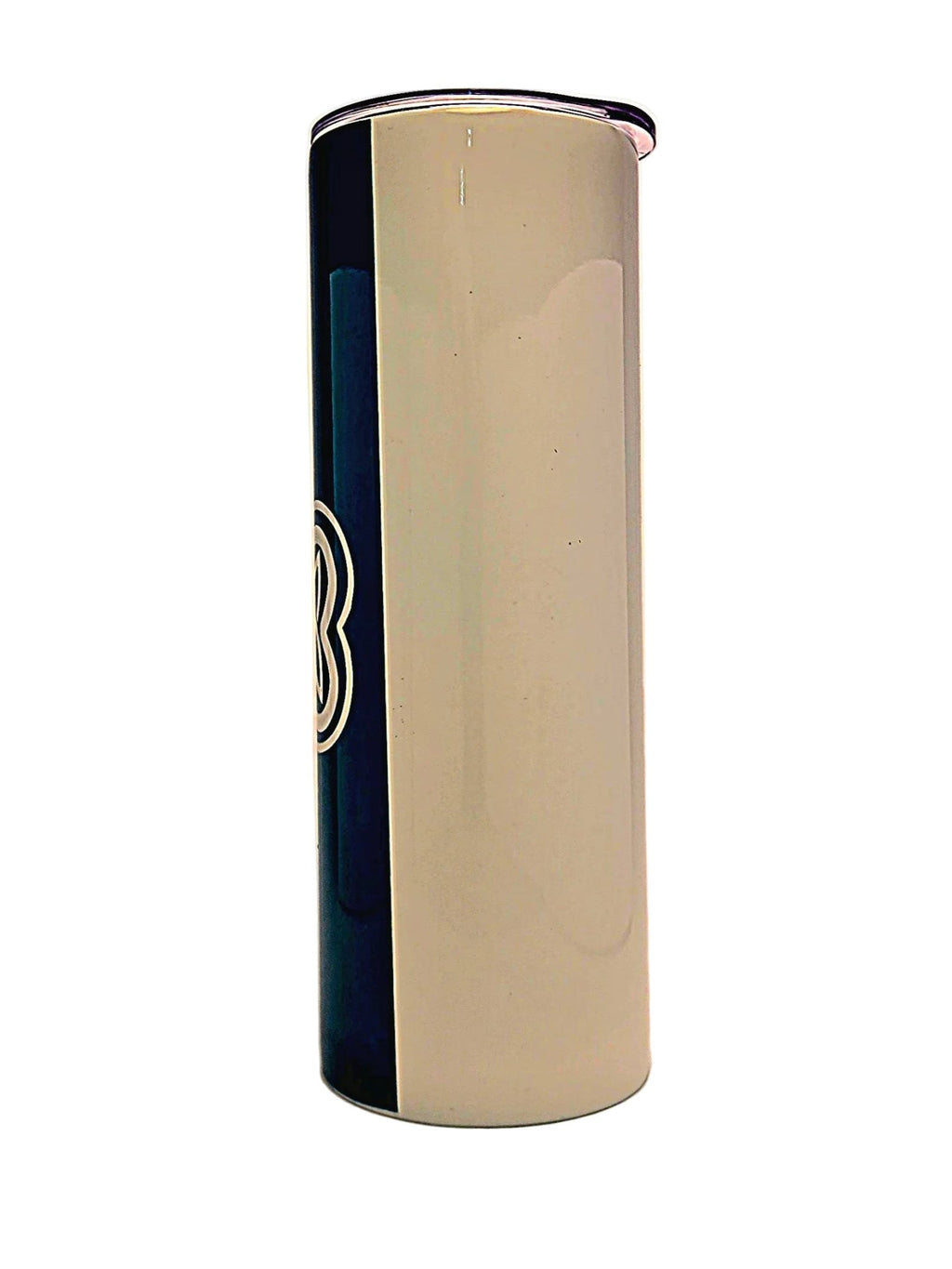 Stainless 20oz insulated straight side Irish Flag Tumbler with BPA Free push on Lid - Coffee Quips Custom Drinkware