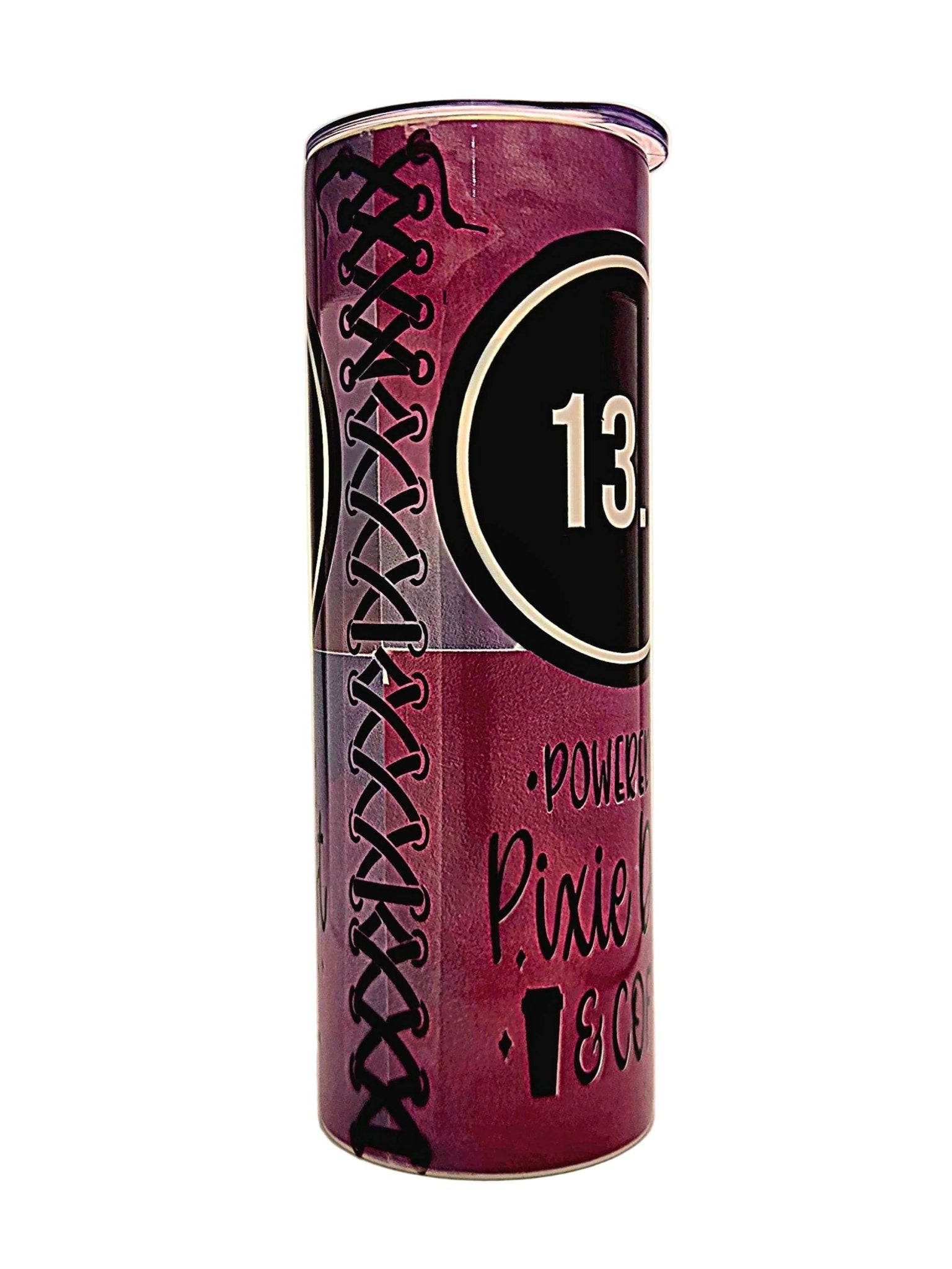 Stainless 20oz Insulated 13.1 Half Marathon Finisher tumbler with BPA Free push on lid - Coffee Quips Custom Drinkware