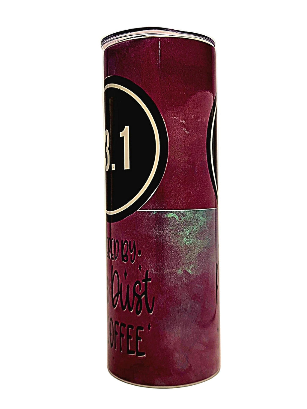 Stainless 20oz Insulated 13.1 Half Marathon Finisher tumbler with BPA Free push on lid - Coffee Quips Custom Drinkware