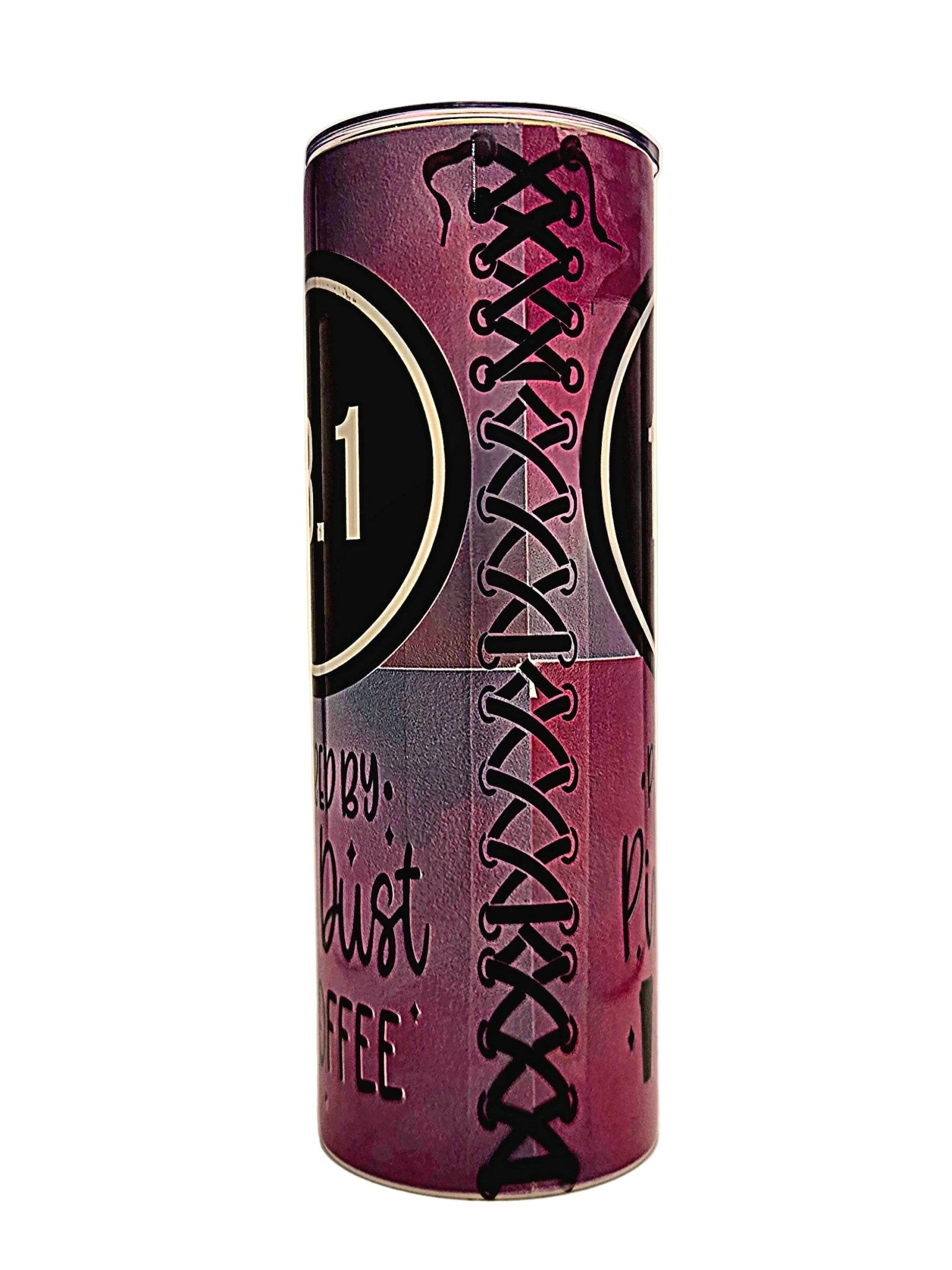 Stainless 20oz Insulated 13.1 Half Marathon Finisher tumbler with BPA Free push on lid - Coffee Quips Custom Drinkware