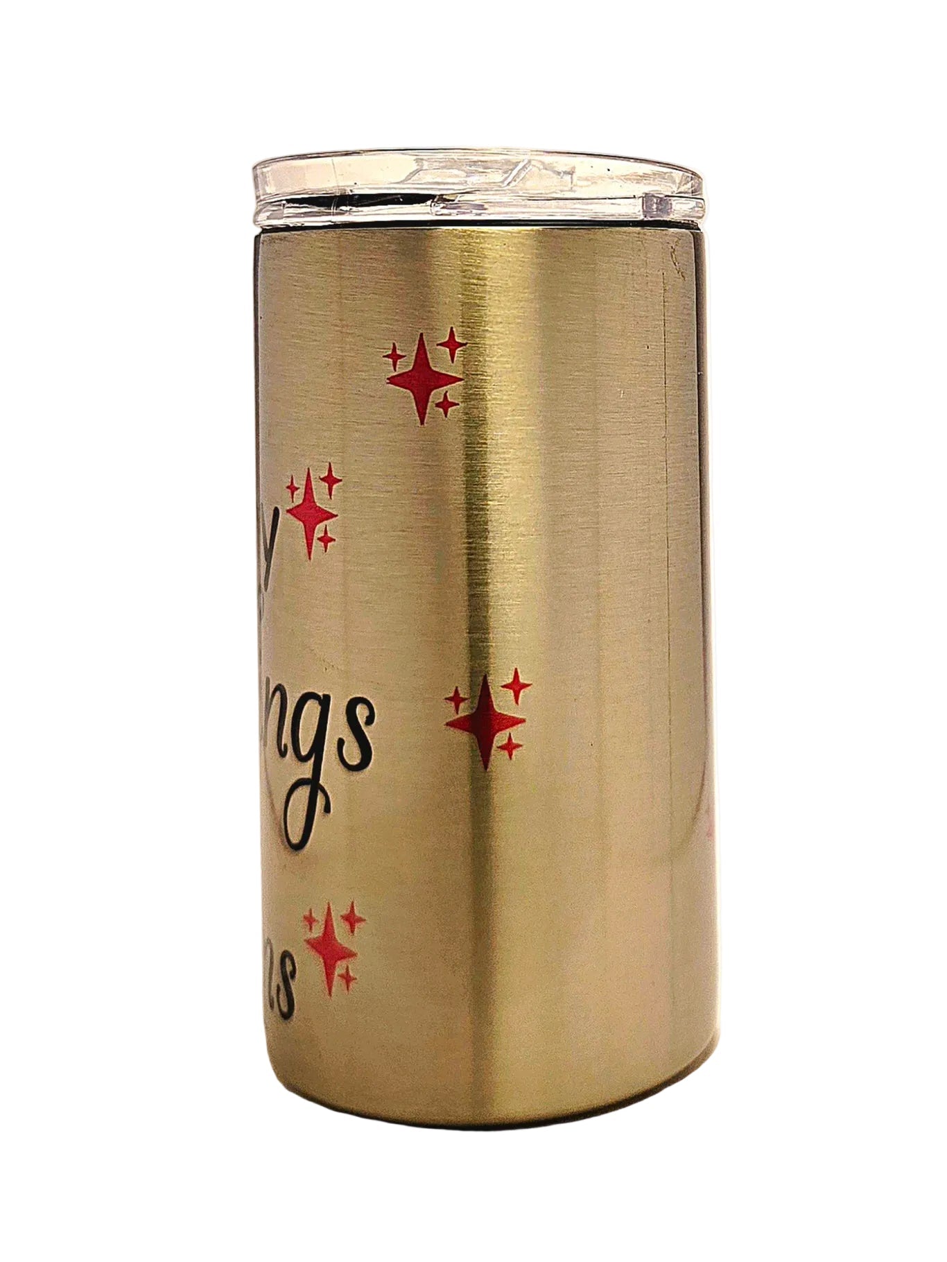 Stainless Steel Toddler Insulated Tumbler, 12oz Cup Tiny Wings Big Dreams - Coffee Quips Custom Drinkware