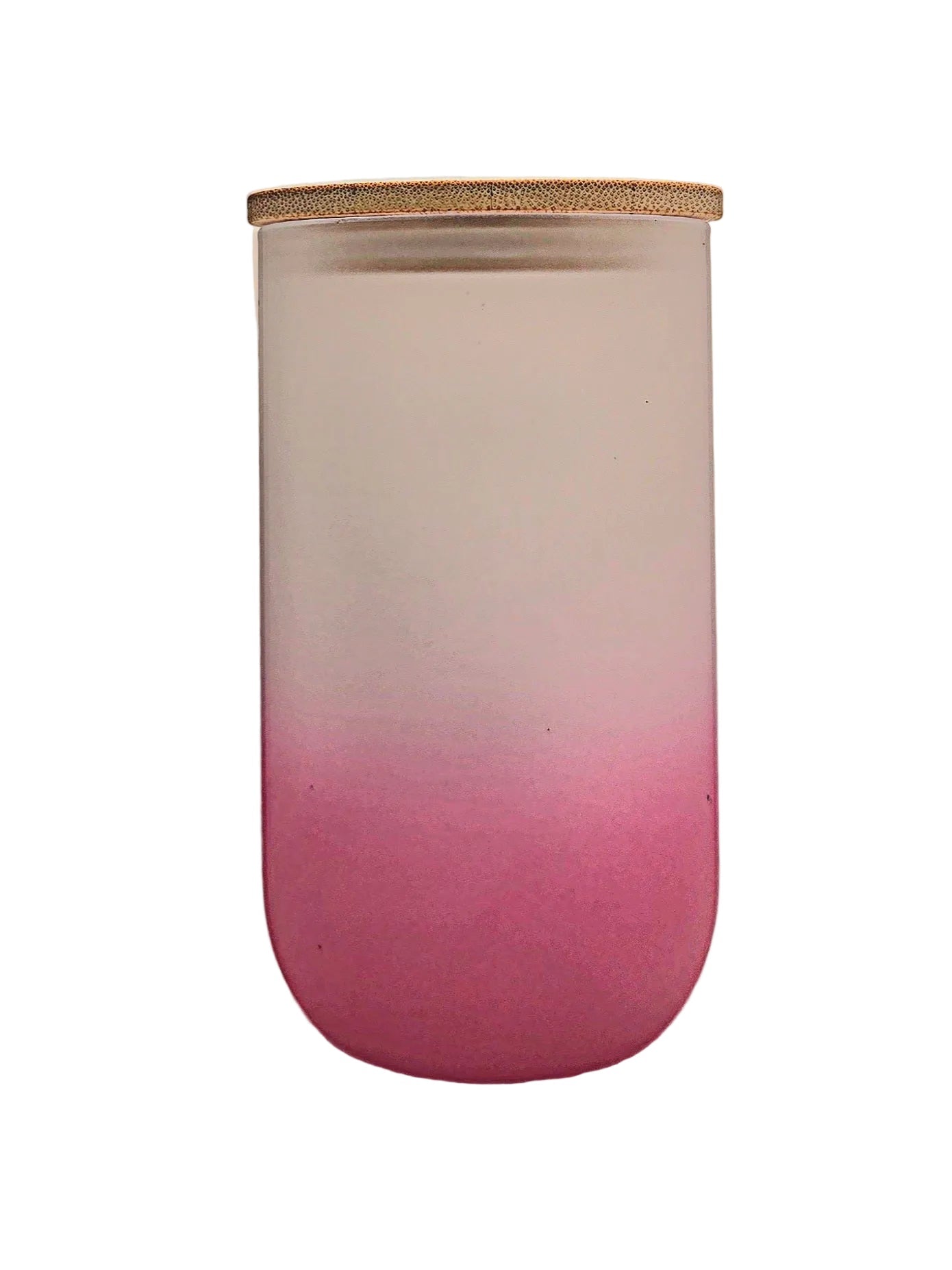 Stemless Wine Glass 18oz Pink Ombre Matte finish Time to Wine Down fun quote - Coffee Quips Custom Drinkware