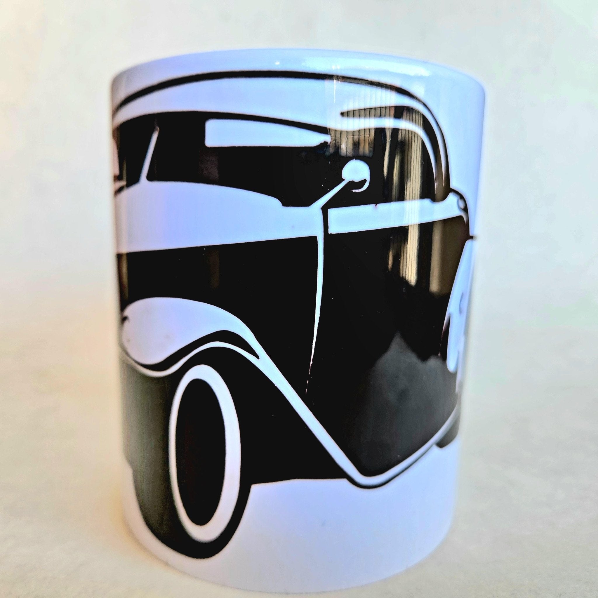 Street Rod Hotrod Ceramic Coffee Mug, American Muscle Car - Coffee Quips Custom Drinkware