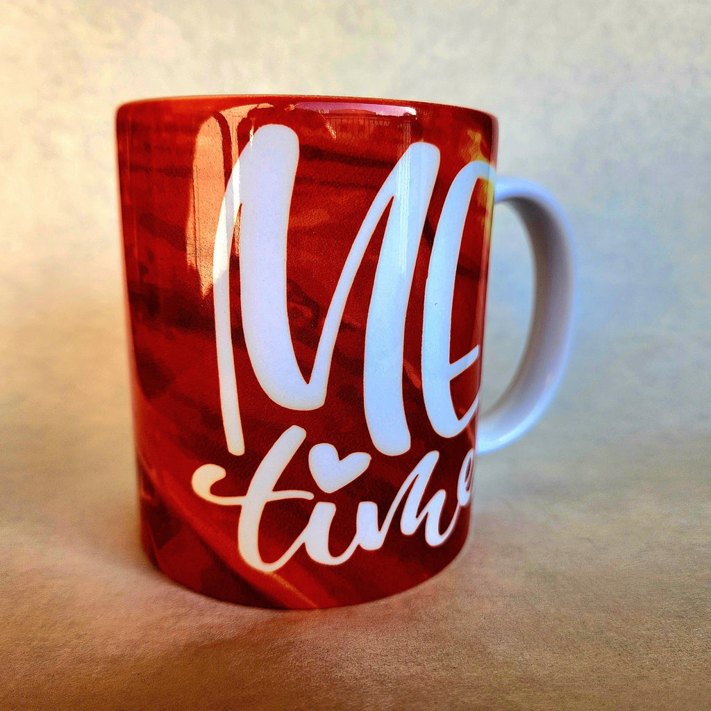 Tea Time Ceramic Mug - Relax Reflect Enjoy - Coffee Quips Custom Drinkware