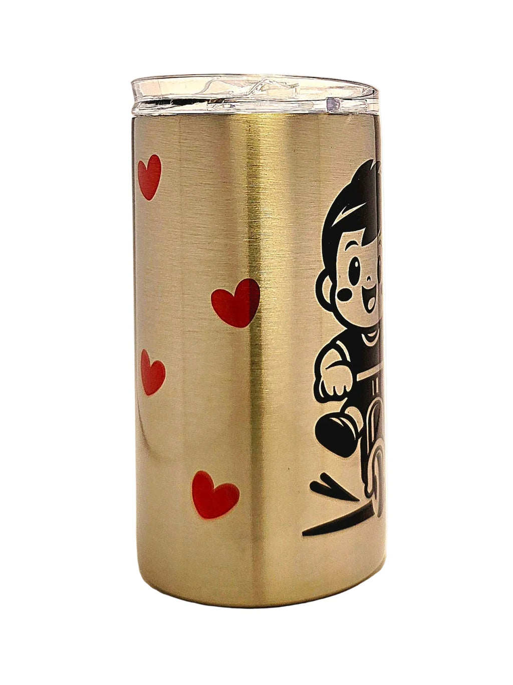 Toddler First Stainless Tumbler: Little Dude Edition, BPA Free Kids Cup - Coffee Quips Custom Drinkware